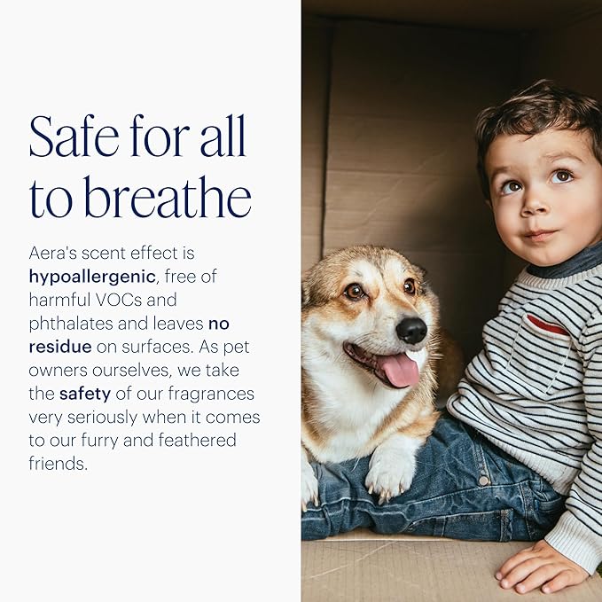 Aera Home Essential Oil Fragrance Diffuser – Waterless Electric Aromatherapy Smart Plug-in, Wi-Fi & App/Alexa Controlled, Hypoallergenic – for Rooms 500-1000 sq ft (Capsules Sold Separately)