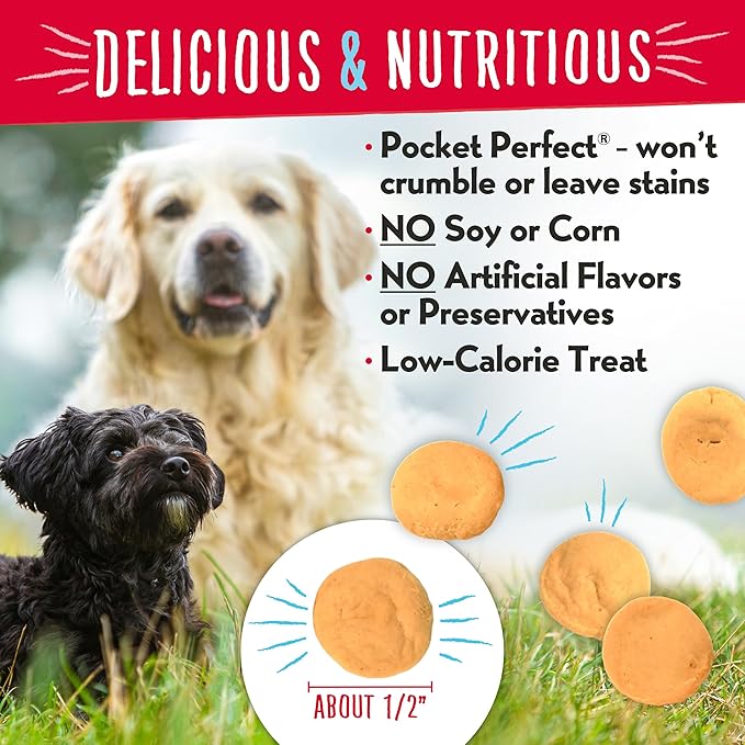 Charlee Bear Original Crunch Dog Treats, Chicken Liver, 16 Ounce Resealable Bag, Low Calorie Training Treats for Dogs, Limited Ingredient, Healthy, Crunchy Dog Snacks, Made in USA