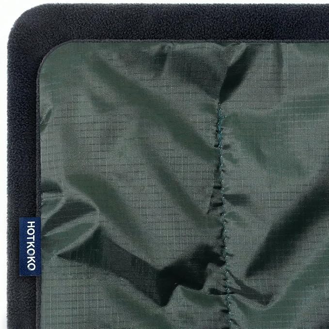 Hooded Stadium Blanket, Waterproof Fleece Wearable Camping Blanket