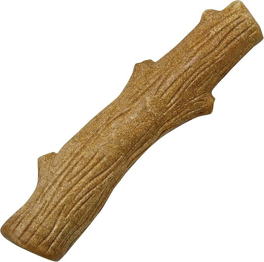 Petstages Pupstages Dogwood Dog Chew Toy – Real-Wood Blend, Natural Flavor & Texture, Moderate Chewers, Large, 8"