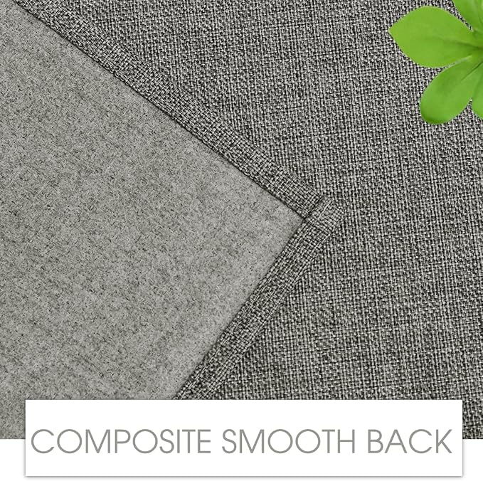 Joywell Arm Chair Covers for Living Room Anti-Slip Sofa Arm Protector for Dogs, Cats, Pets Armchair Slipcover for Recliner with 4 Pockets for TV Remote Control, Phone, Set of 2, Light Grey