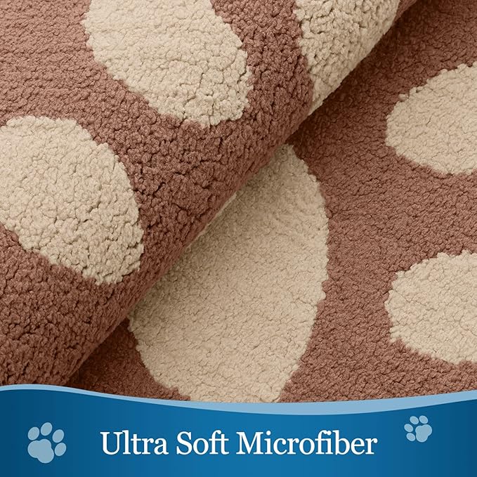Buganda Dog Door Mat for Muddy Paws, Absorbent Dirt Trapper Washable Indoor Doormats, Non Slip Low-Profile Mud Mat for Dogs, Front Entrance Doormat for Inside Floor (36x24 Inches, Camel)