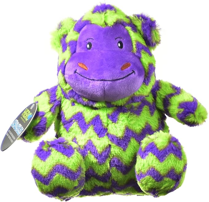 Hero Chuckles, Plush Squeaky Dog Toy, Durable Stuffed Animal with 3 in 1 Squeaker