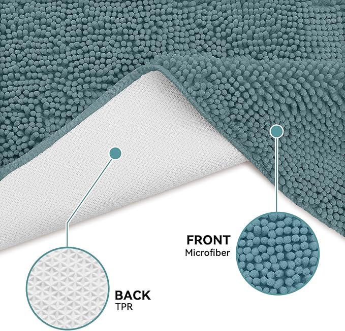 Bcoimo Super Absorbent Dog Door Mat, 30"*20" Anti Slip Mat for Muddy Paws, Pet Rugs for Dirty Paws Washable That Absorbs Moisture and Dirt, for Dog Cage and Pet Resting Carpet