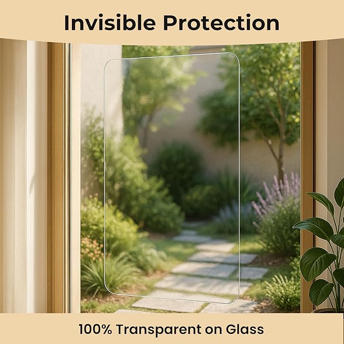 Door Protector from Dog Scratching 16 x 30'' Transparent PVC Pet Door Guard Protection, Custom-Cut Anti-Scratch Shield for Interior Doors, Heavy Duty Cat Damage Prevention 1-Pack