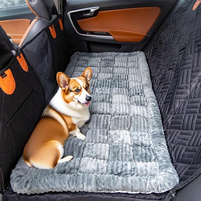 Dog Bed Mat - Crate Pad - Soft Dog Kennel - Multi-Purpose Crate Bed for Dogs & Cats