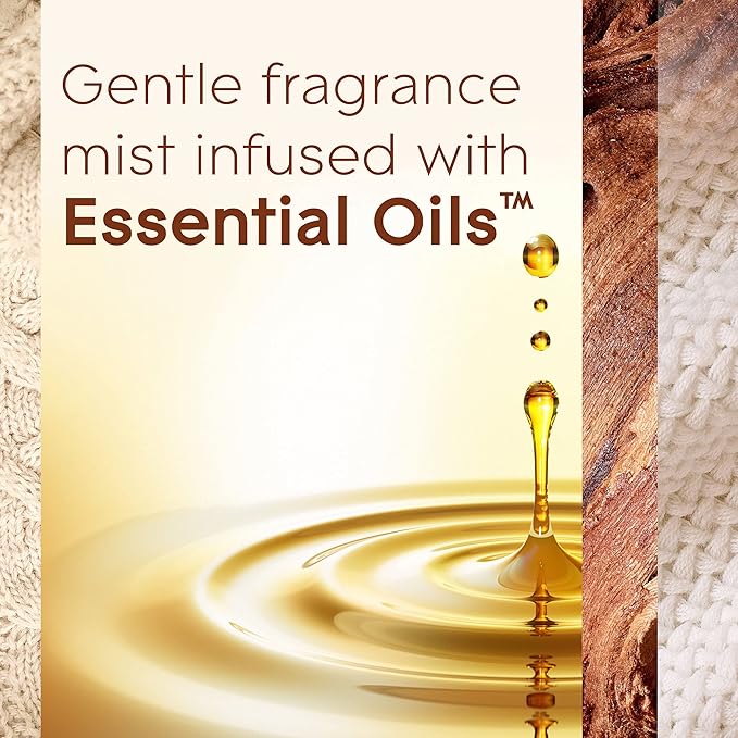 Glade Automatic Spray Refill and Holder Kit, Air Freshener for Home and Bathroom, Cashmere Woods, 6.2 Oz, 2 Count