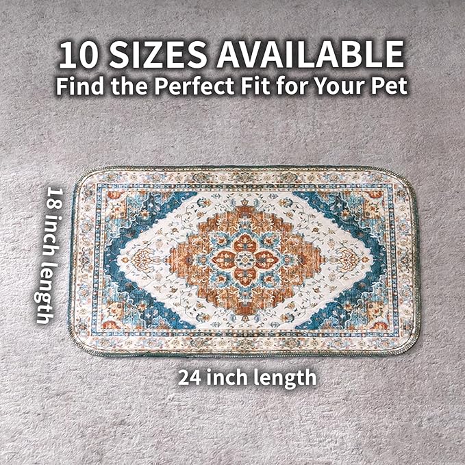 Dog Pee Pads Training Pads Upgrade Triple Thickness All-Purpose Super Absorbent & Leak-Proof, Quick Dry and Leak-Proof and Odor Control (Brick/Blue, 18" x24" x2PCS)