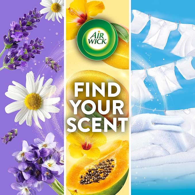 Air Wick Scented Oils 2+6 Vanilla & Pink Papay