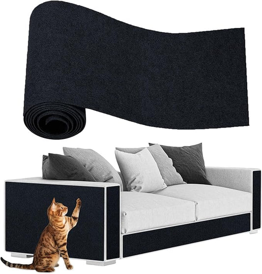 ENONCI 78.7"x15.8" Large Couch Protector from Cat Claws,Anti Scratch Furniture Protector for Cats Corner Wall Scratcher,Replacement for Cat Tree Post Shelves