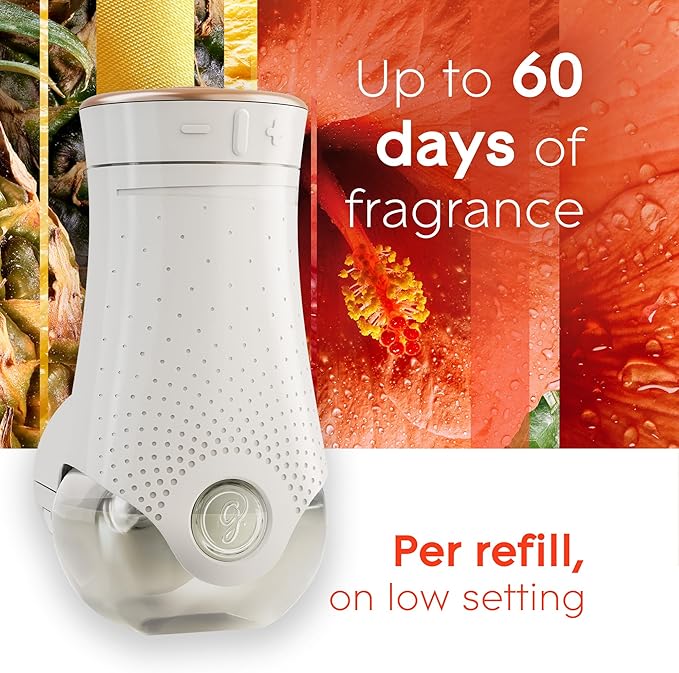 Glade PlugIns Refills Air Freshener, Scented and Essential Oils for Home and Bathroom, Hawaiian Breeze, 6.7 Fl Oz, 10 Count (Packaging May Vary)