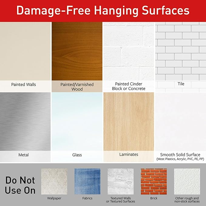 Command Medium Utility Hooks, 9 Wall Hooks and 12 Strips, Damage-Free Hanging with Adhesive, No Tools Great for Hanging Christmas Decorations, Holds up to 3 lb