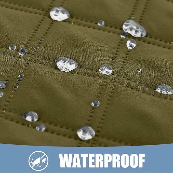 Smiry Waterproof Dog Bed Cover Pet Blanket, Soft Washable Dog Blanket for Furniture Bed Couch Sofa Reversible, Checkered (30"x80", Green/Navy)