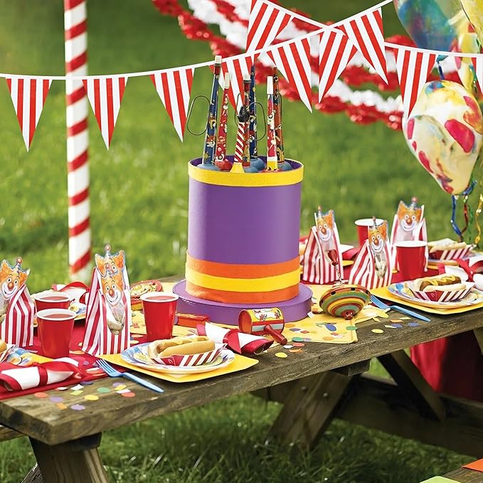BEISHIDA 100ft 48pcs red white Checkered Racing Pennant Flags Banner,Reusable Bunting String Triangle Flags,New year Party Decoration,Kids Birthday,Indoor and Outdoor Events