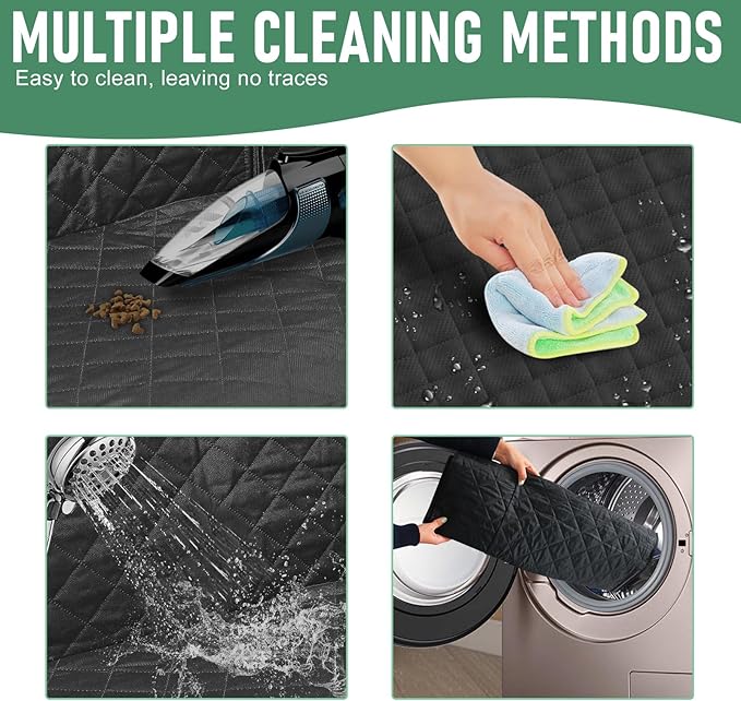 Dog Car Seat Cover for Back Seat,Back Seat Pet Cover for Dogs,Protects Against Fur,Mud & Scratches for Cars & SUVs,Backseat Cover for Dogs in Car