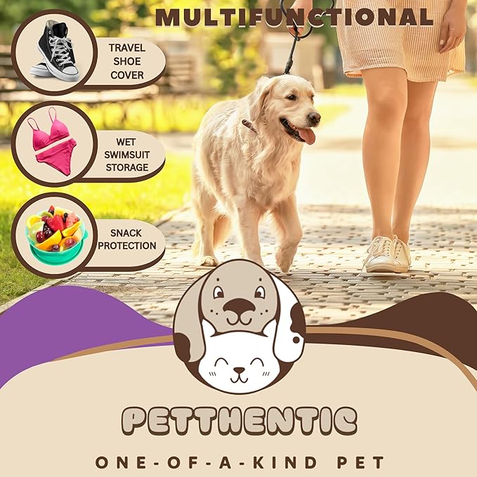 Biodegradeable Dog Poop Bags Rolls with Dispenser & Holder – Scented, Leak-Proof & Eco-Friendly Cornstarch Waste Bags for Dogs & Cats, Strong & Easy to Use, Includes Poop Bag Clip