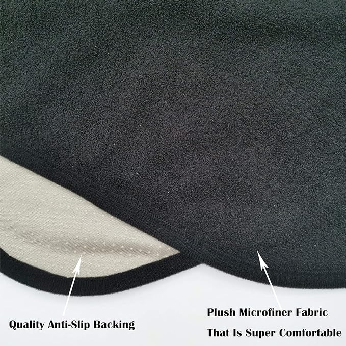 Car Seat Cover Protector Front Seats,for Gym Workout,Running,Swimming,Beach and Hiking,Waterproof Sweat Towel Bucket Seat Covers for Cars SUV Trucks (Black, 1Pcs)