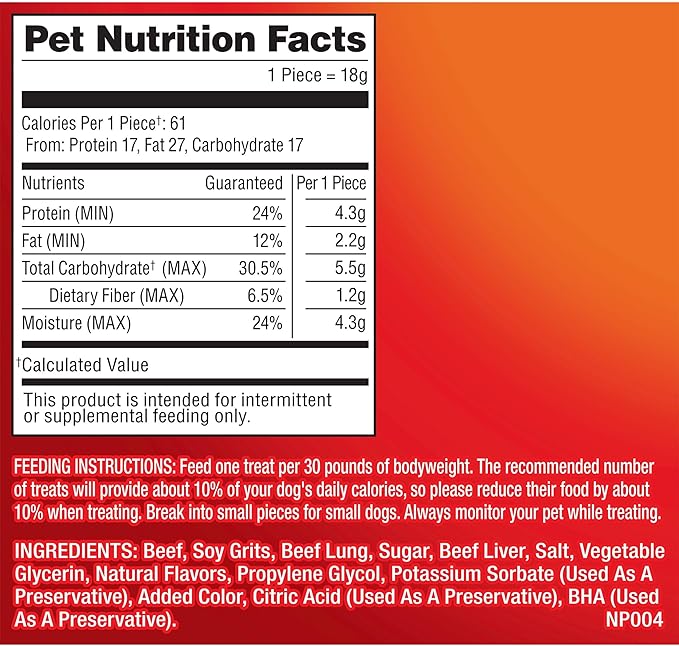 Pup-Peroni Original Beef Recipe Dog Treats, 22.5 Oz. Bag