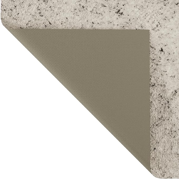 Ottomanson Non Slip Rug Pad Grip 8x16 1/8 Thick, Protection for Any Flooring Surface, Keep Your Runner Rug and Area Rugs in Place, 7'8" x 16', Beige