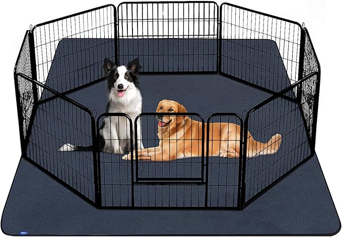 Washable Dog Pee Pads Extra Large 84"x84", Super Absorbent, Non-Slip, Reusable Puppy Pads for Playpen, Crate, Floor, Waterproof Pet Training Mats for Quick-Dry Whelping Pads & Incontinence