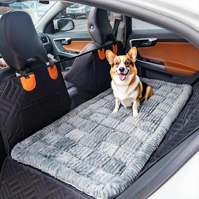Dog Bed Mat - Crate Pad - Soft Dog Kennel - Multi-Purpose Crate Bed for Dogs & Cats
