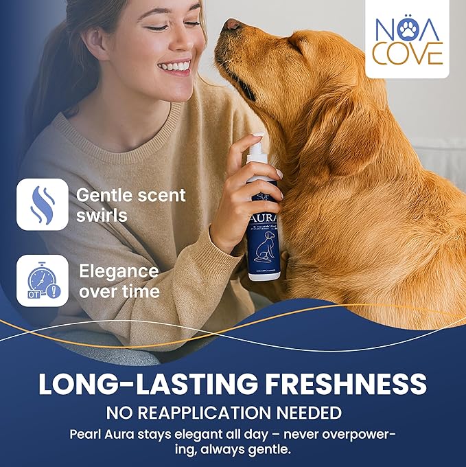 Dog Perfume - Luxury Designer Scent for Dogs - 3-in-1 Deodorizing, Conditioning & Grooming Mist - 95% Natural - Alcohol-Free - Made in USA – Long Lasting Dog Cologne Spray