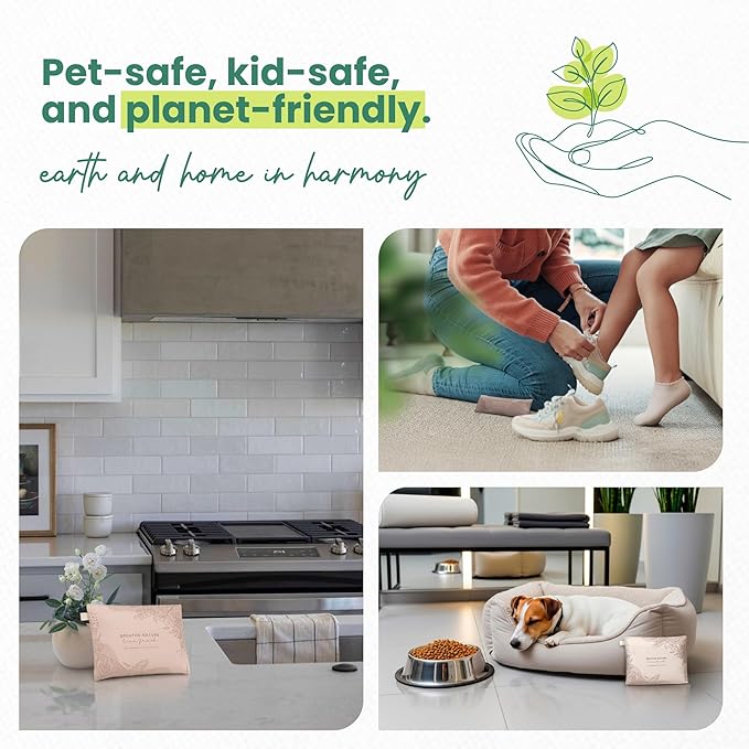 Roonin Activated Charcoal Odor Absorber For Home - Shoe Deodorizer Insert - Closet Freshener Odor Eliminator - Shoe Odor Elimination - Air Purifier For Car (5-pack)