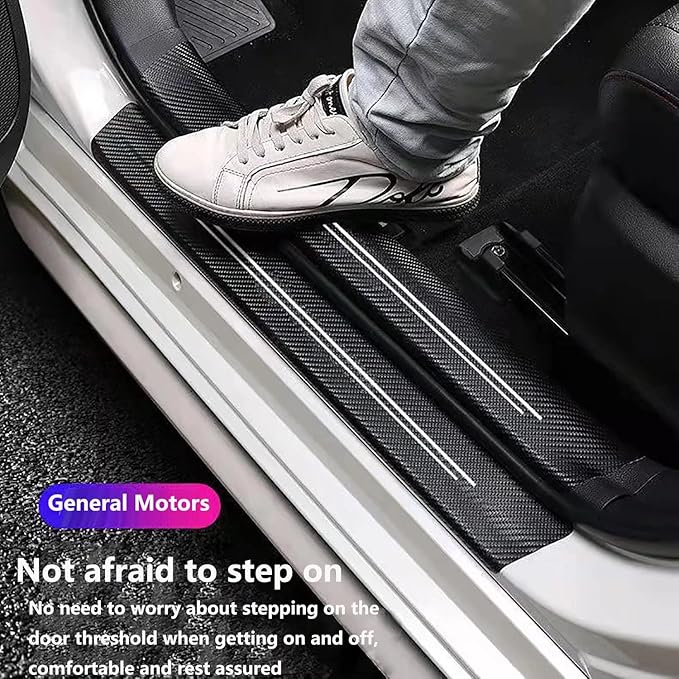 Door sill Protector, Door sill Scratch Protection (for All car Models) Door sill Protector（4PC）