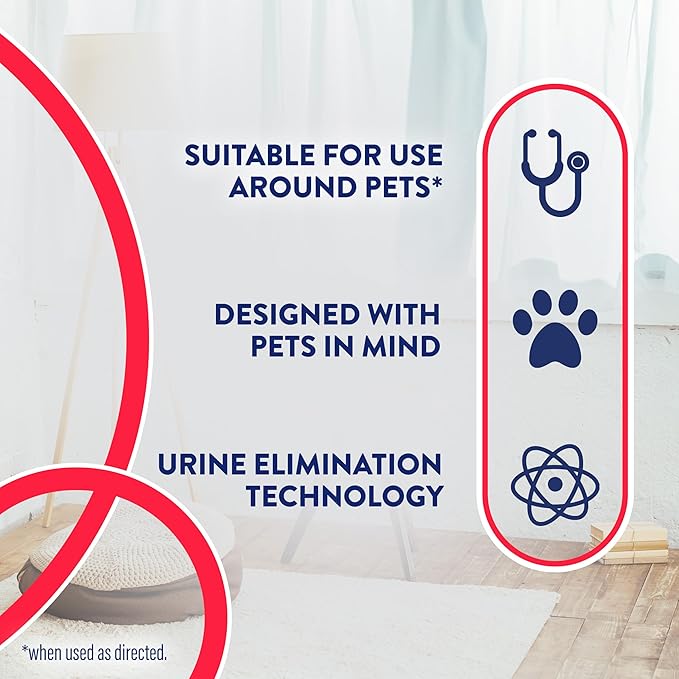 Resolve Pet Specialist Stain & Odor Remover Spray – Pet Stain and Odor Remover, Carpet Cleaner Solution for Dog and Cat Urine, 22Fl Oz