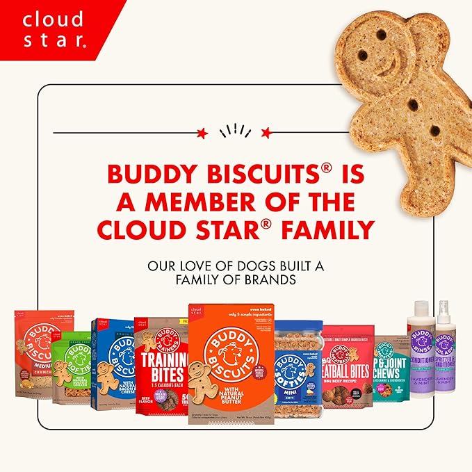 Buddy Biscuits Trainers 10 oz. Bag of Training Bites Soft & Chewy Dog Treats Made with Chicken Flavor