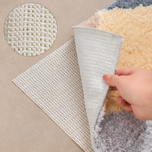 10X14 FT Non-Slip Rug Pad Gripper for Hardwood Floors, Tile, & Carpet – Anti-Slip Rug Pads to Keep Area Rugs Secure and in Place, Protects Floors, Prevents Slipping and Sliding