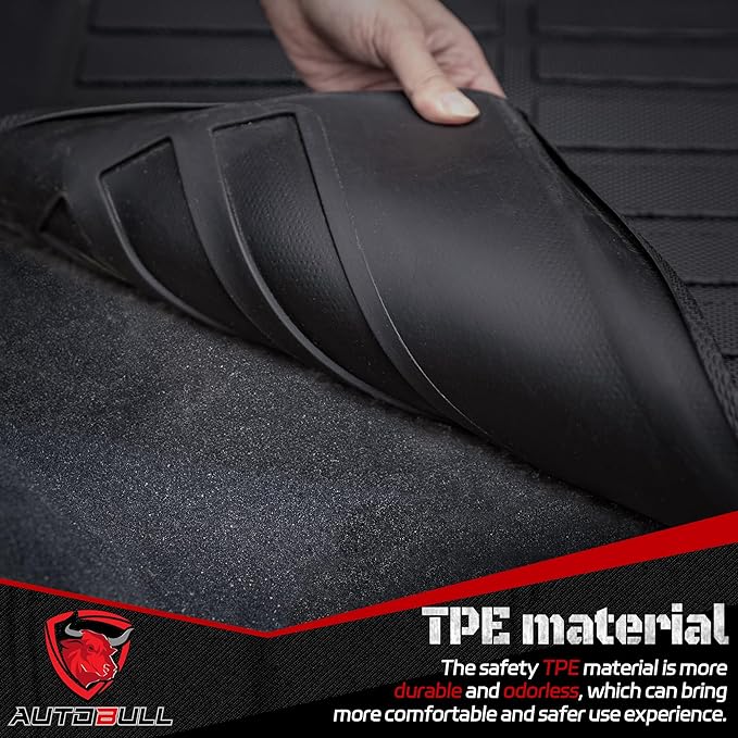Cargo Liner Compatible with 2016-2022 Mercedes Benz GLC Cargo Mat，All Weather Protection Trunk Liner Rear Trunk mat，Black