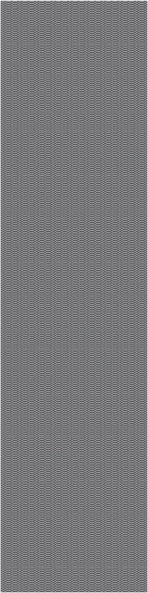 KOZYFLY Washable Runner Rug 3x16 ft Hallway Kitchen Runner Rugs with Rubber Backing Bobo Non Slip Entryway Runner Indoor, Long Carpet Runners for Hall Kitchen Entryway, Grey/Charcoal Grey