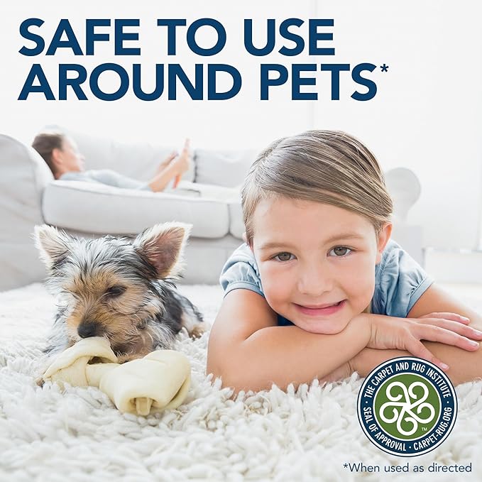 Simple Solution Extreme Pet Stain and Odor Eliminator Spray for Dogs and Cats, Dog Urine Remover, Enzymatic Cleaner, Kitten & Puppy Essentials Pee & Poop Stain Remover for Carpets & Floors, 1 Gallon