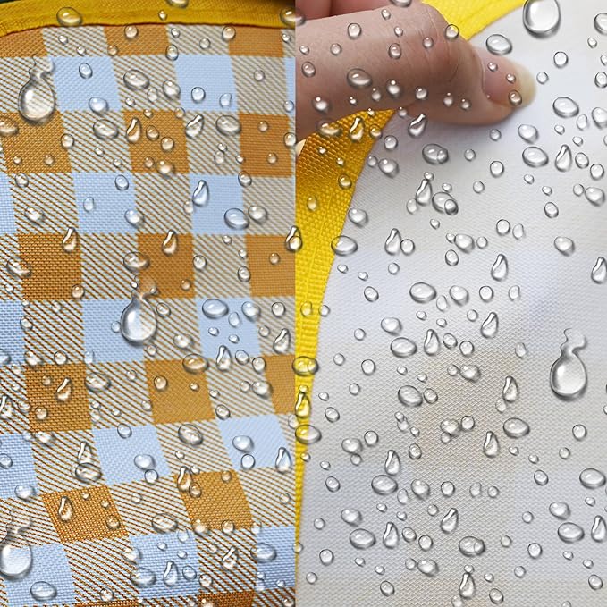 Picnic Blankets,Large Beach Blanket Sandproof Foldable,Beach Mat Sand Free Waterproof Packable for Outdoor Grass Camping Ground (Yellow)