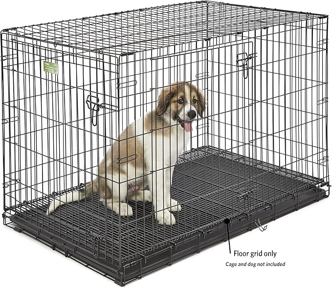 MidWest Homes for Pets Floor Grid for Dog Crate | Elevated Floor Grid Fits MidWest Folding Metal Dog Crate Models 1548U, 1548DDU, 1648U, 1648DDU, 748UP, 448, 448DD