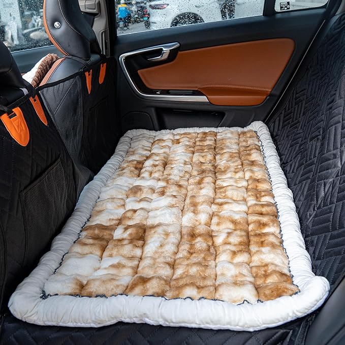 Dog Bed Mat - Crate Pad - Soft Dog Kennel - Multi-Purpose Crate Bed for Dogs & Cats
