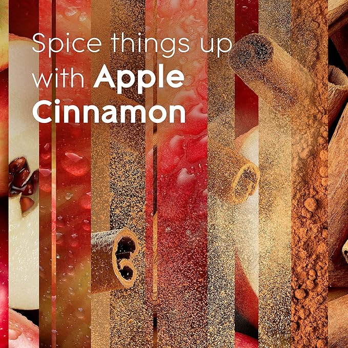 Glade PlugIns Refills Air Freshener, Scented and Essential Oils for Home and Bathroom, Apple Cinnamon, 6.7 Fl Oz, 10 Count (Packaging May Vary)