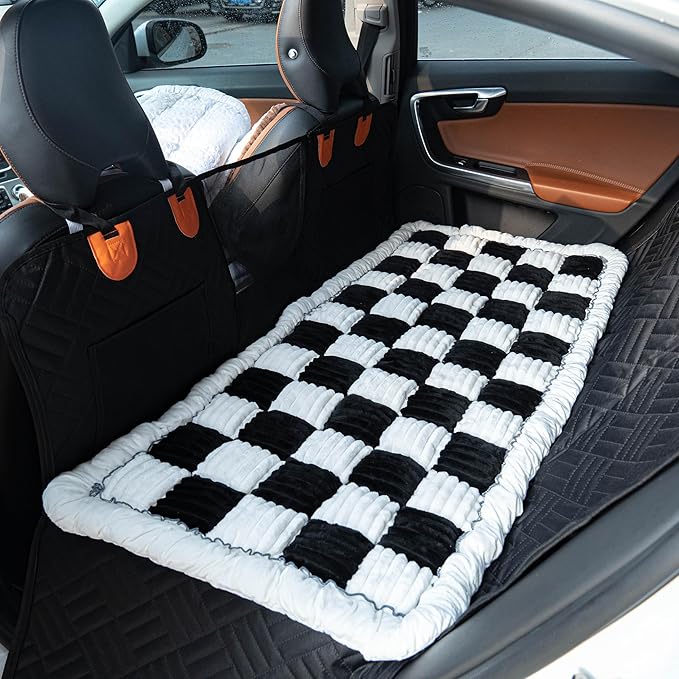 Dog Bed Mat - Crate Pad - Soft Dog Kennel - Multi-Purpose Crate Bed for Dogs & Cats