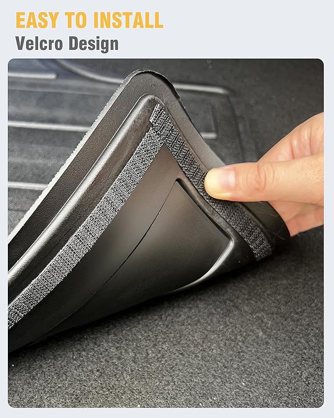 Rear Seat Back Cover Backrest Protector for Ford Bronco Sport Accessories 2021 2022 2023 2024 2025 2026 with Velcro All Weather Split Dog Liner Pet Mat Cargo Trunk Liner 2 PCS