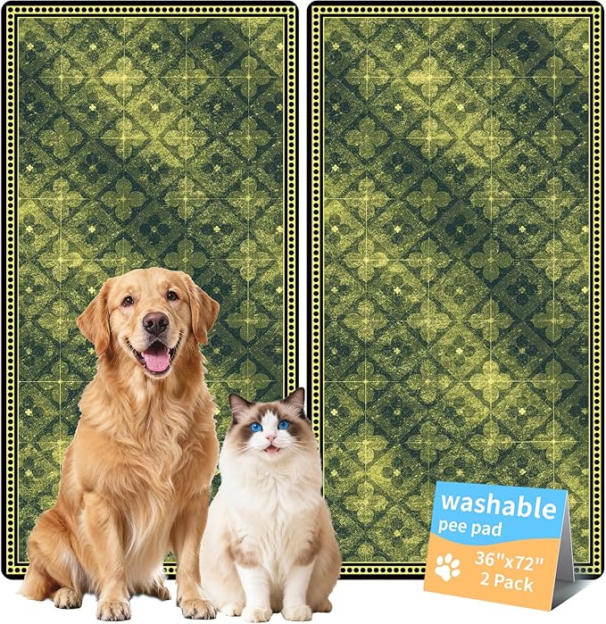 Dog Pee Pads Training Pads Upgrade Triple Thickness All-Purpose Super Absorbent & Leak-Proof, Quick Dry and Leak-Proof and Odor Control Test03
