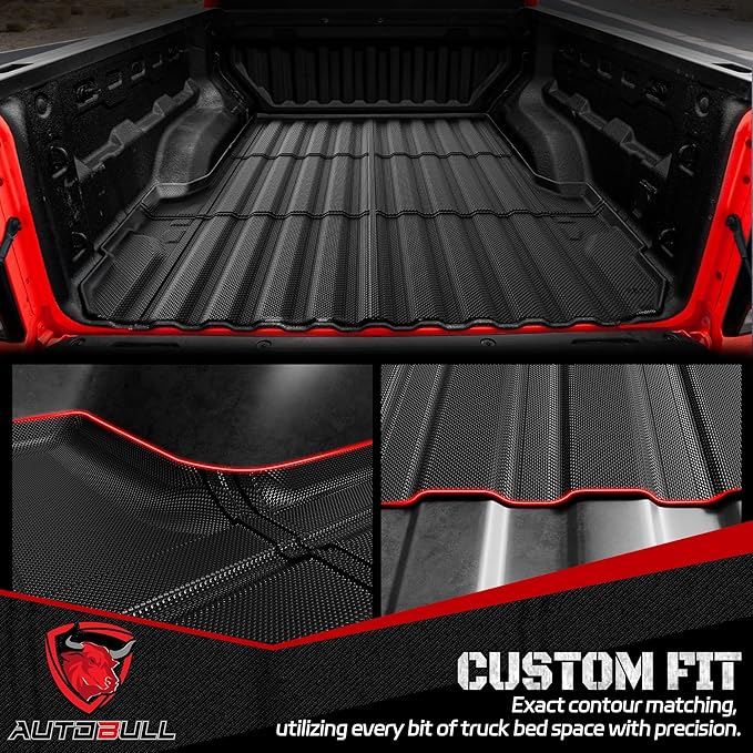 Truck Bed Mat Bed Liner Fit for Chevy Colorado/GMC Canyon 2023 2024 2025 2026 5FT Accessories, Not Fit Drop-in Liner