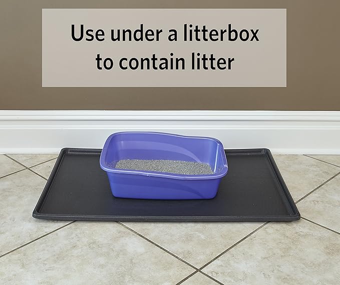 MidWest Homes for Pets 22-Inch Replacement Pan, Measures 21.43 x 12.78 x 1 Inches, Universal Leak-Proof Tray for Dog Crates & Multi-Purpose Use, Fits Most Standard 22" Wire Crates