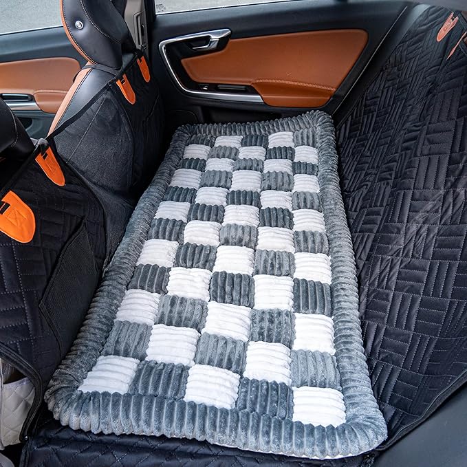 Dog Bed Mat - Crate Pad - Soft Dog Kennel - Multi-Purpose Crate Bed for Dogs & Cats