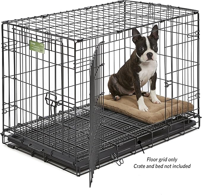 MidWest Homes for Pets Floor Grid for Dogs 1530, 1530DD, 1930, 1930DD, 1630 Curved Slide Bolt Latch, 1630DD Curved Bolt Latch