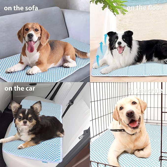 Cooling Mat Blue XXL
