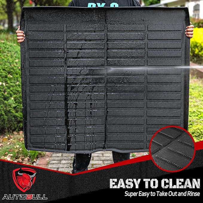 Cargo Liner Compatible with 2020-2024 2025 2026 Mercedes Benz GLE (NOT for AMG) Cargo Mat，All Weather Protection Trunk Liner Rear Trunk mat，Black