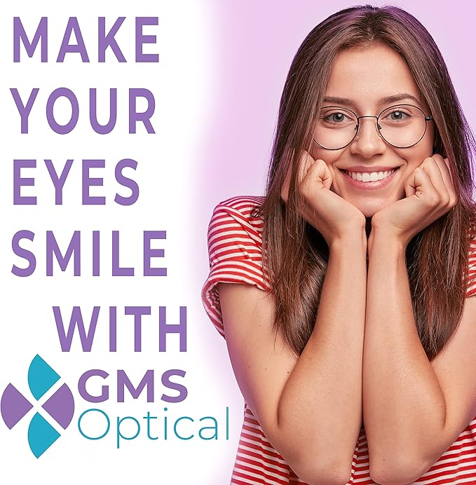 GMS Optical Comfort Line - 7mm Regular Wide/11mm Small Length - Air Bag Screw-in Soft Silicone Nose Pads for Glasses, Sunglasses, Glasses Repair Kit with Screws, Keep Glasses from Sliding (5 Pair)