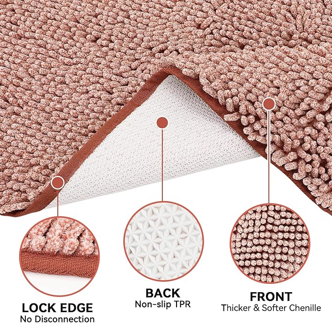 Bcoimo Super Absorbent Dog Door Mat, 36"*24" Anti Slip Mat for Muddy Paws, Pet Rugs for Dirty Paws Washable That Absorbs Moisture and Dirt, for Dog Cage and Pet Resting Carpet