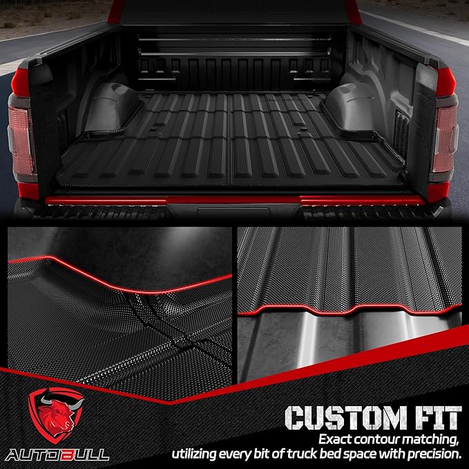 Truck Bed Mat Bed Liner (5.5ft,67.1in) Fit for Ford F-150 2015-2023| F150 Lightning 2022-2023, Not Fit Drop-in Liner